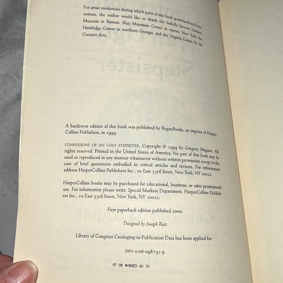 Confessions of an Ugly Stepsister by Gregory Maguire Author of Wicked paperback - Picture 8 of 12